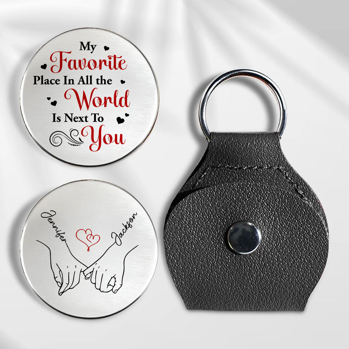 My Favorite Place - Personalized Custom Pocket Hug