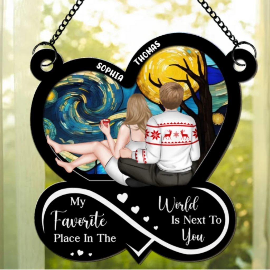 My Favorite Place - Personalized Custom Suncatcher - Image 5