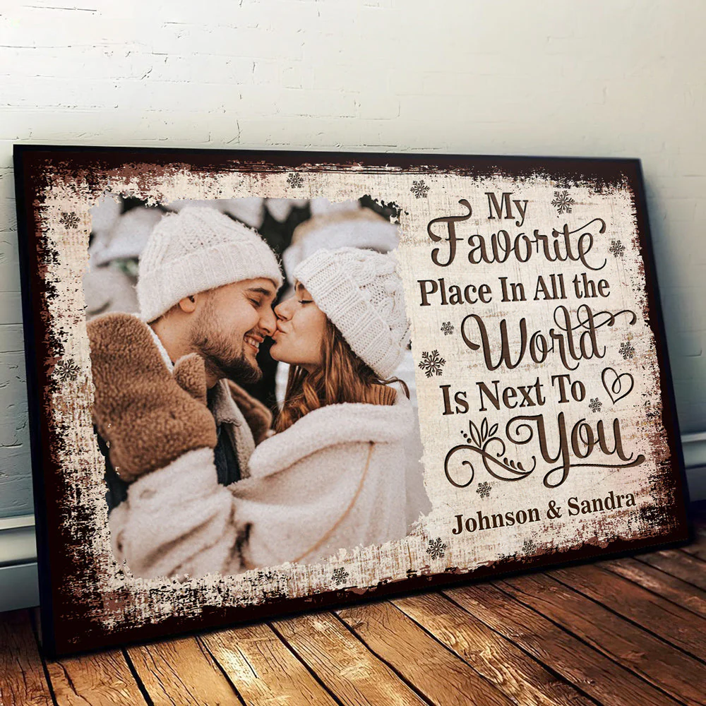 My Favorite Places - Personalized Custom Poster - Image 3