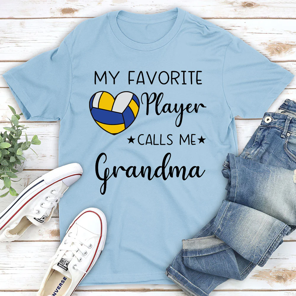 My Favorite Player Calls Me - Personalized Custom Shirt - Image 2