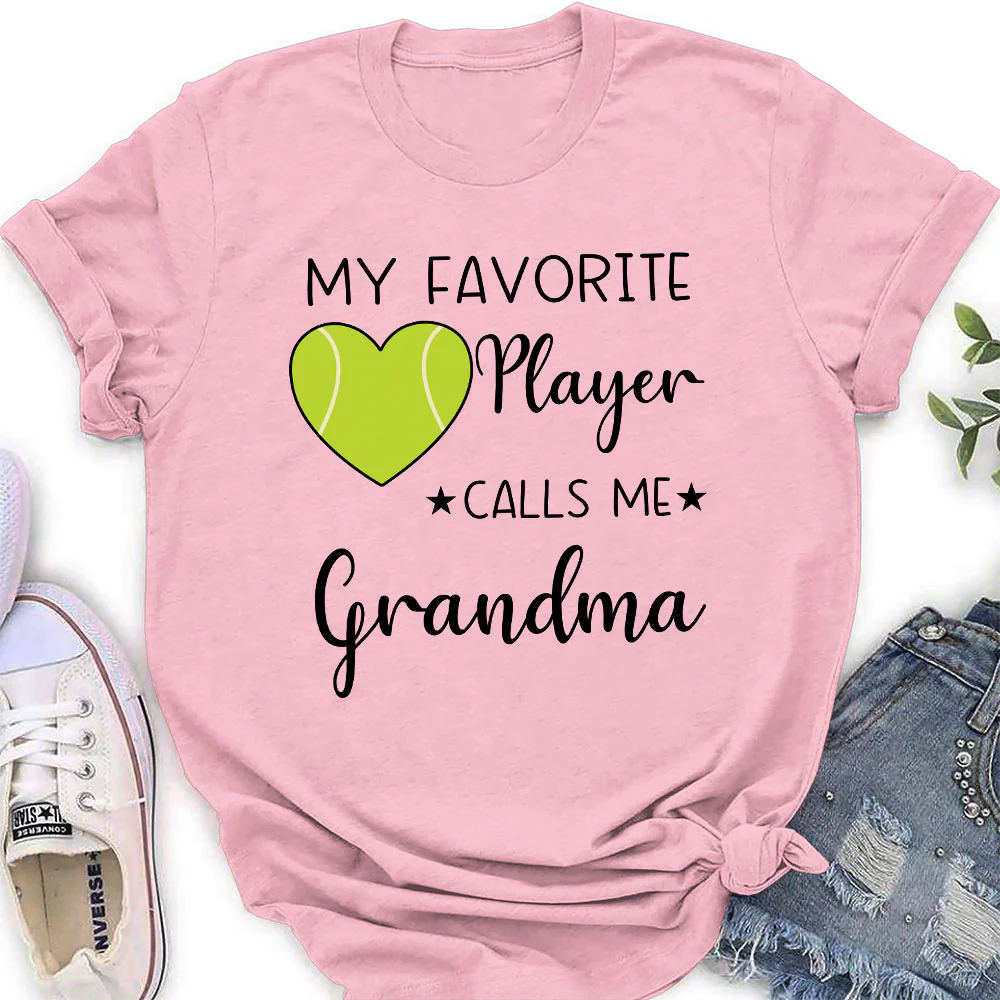 My Favorite Player Calls Me - Personalized Custom Shirt - Image 3