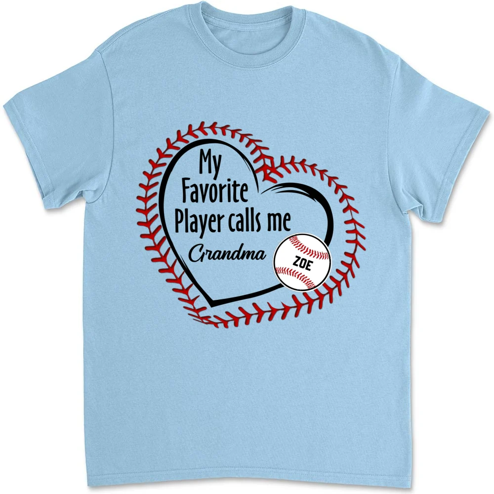 My Favorite Players Call Me - Personalized Custom Shirt - Image 8