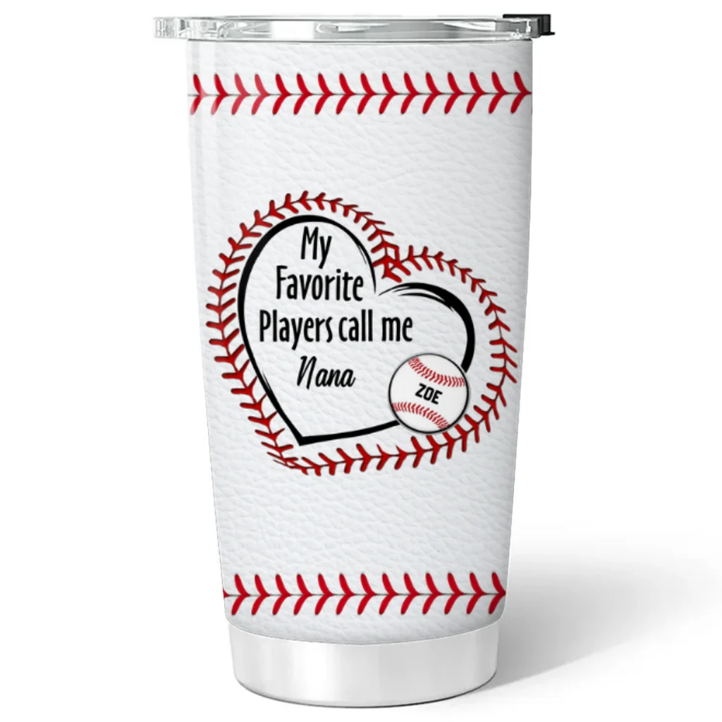 My Favorite Players Call Me - Personalized Custom Tumbler - Image 6