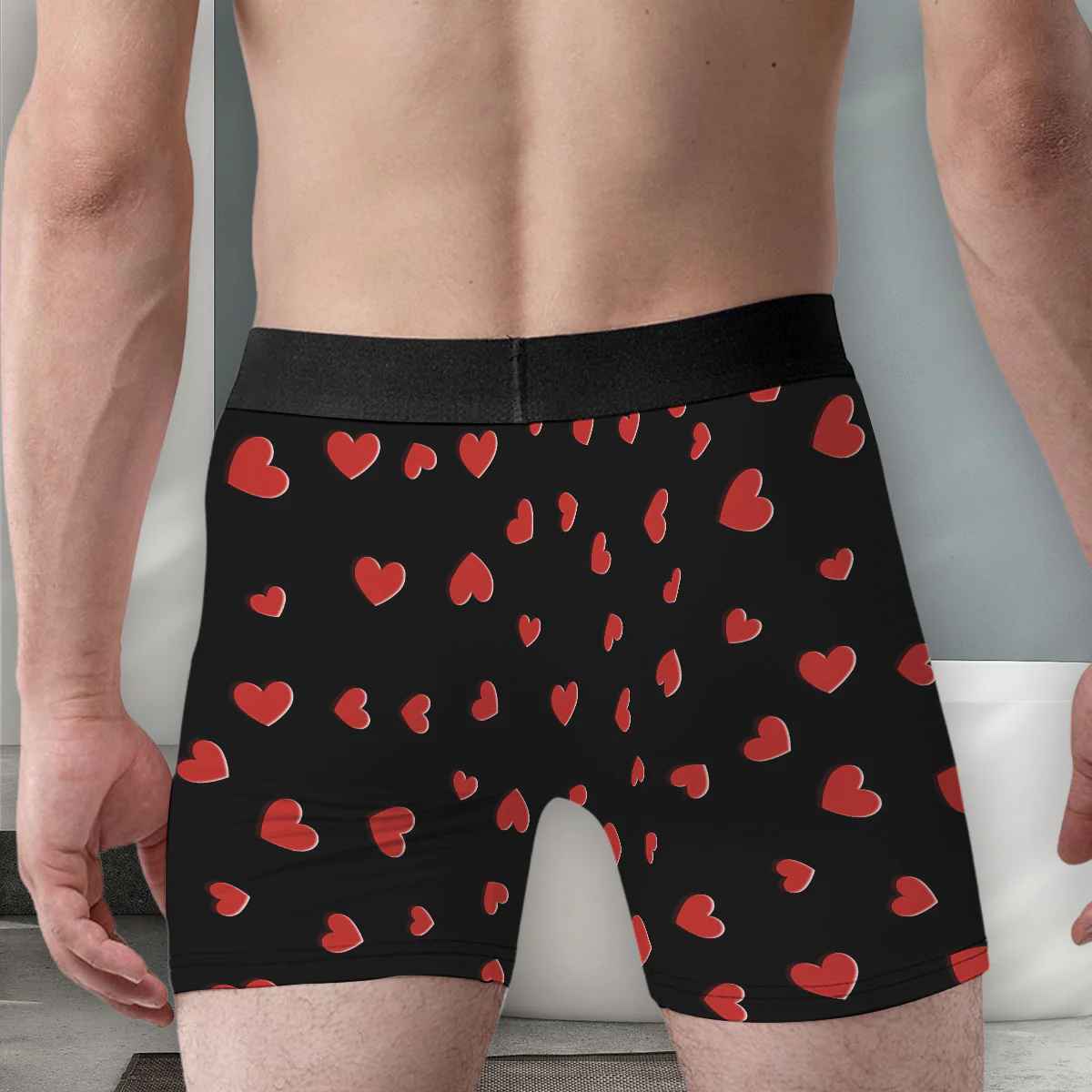 My Favorite Switch Is You - Personalized Photo Men's Boxer Briefs - Image 2