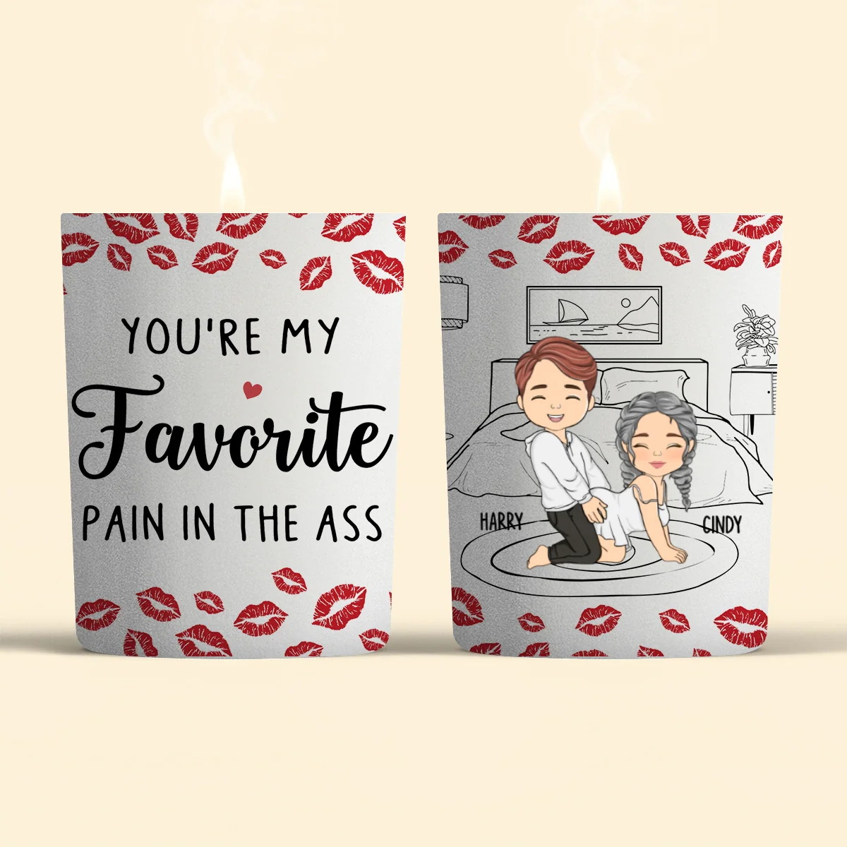 My Favourite Pain - Personalized Custom Candle - Image 6