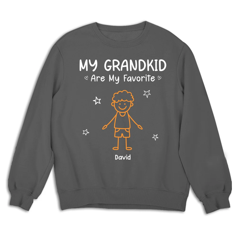 My Grandkids Are My Favorite - Personalized Custom Shirt - Image 14