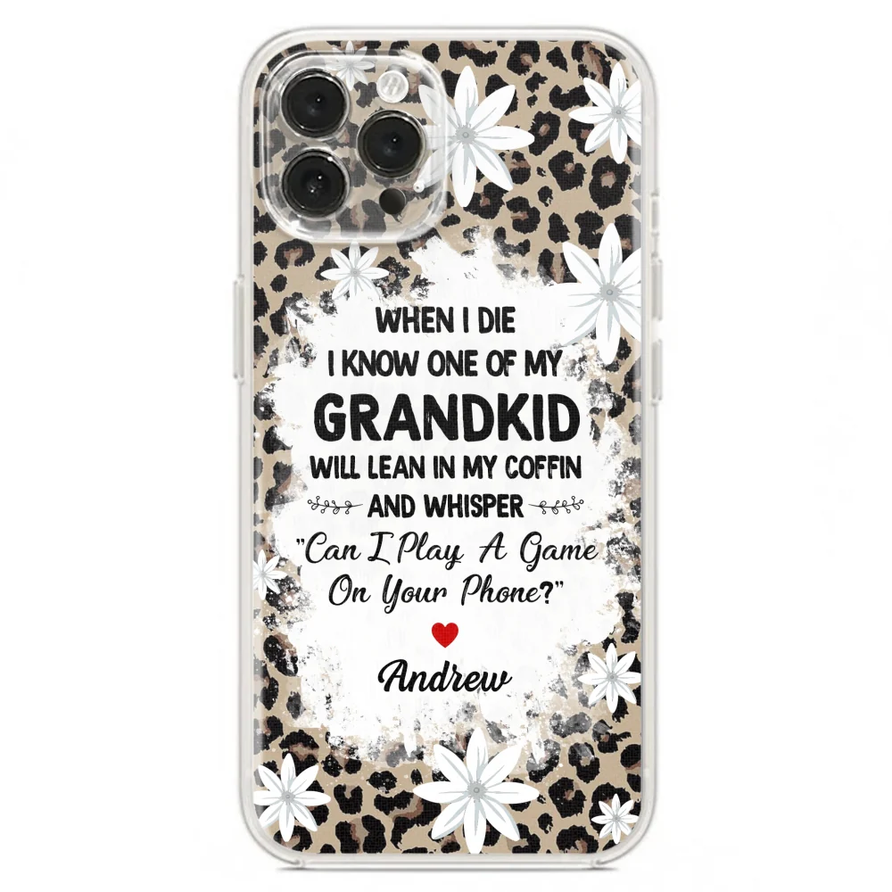 My Grandkids Will Whisper - Personalized Custom Phone Case - Image 19