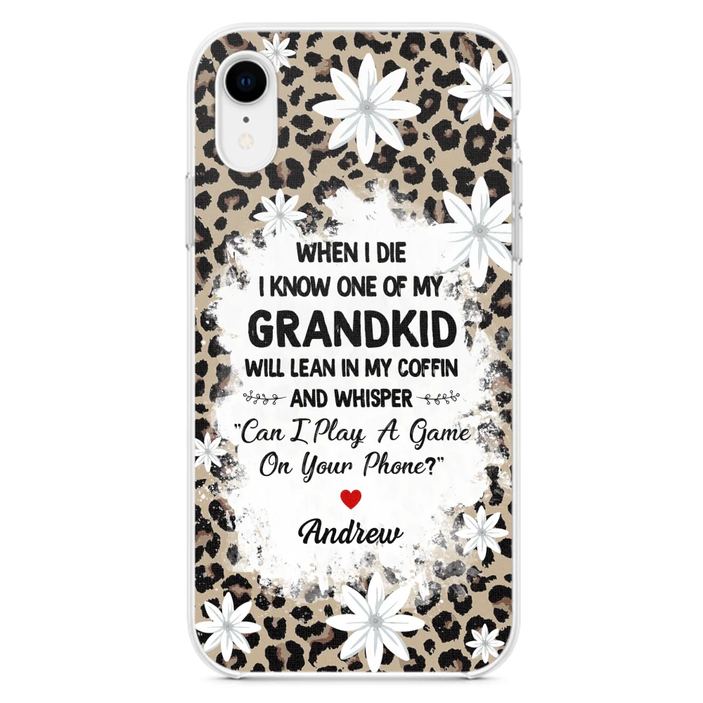 My Grandkids Will Whisper - Personalized Custom Phone Case - Image 23