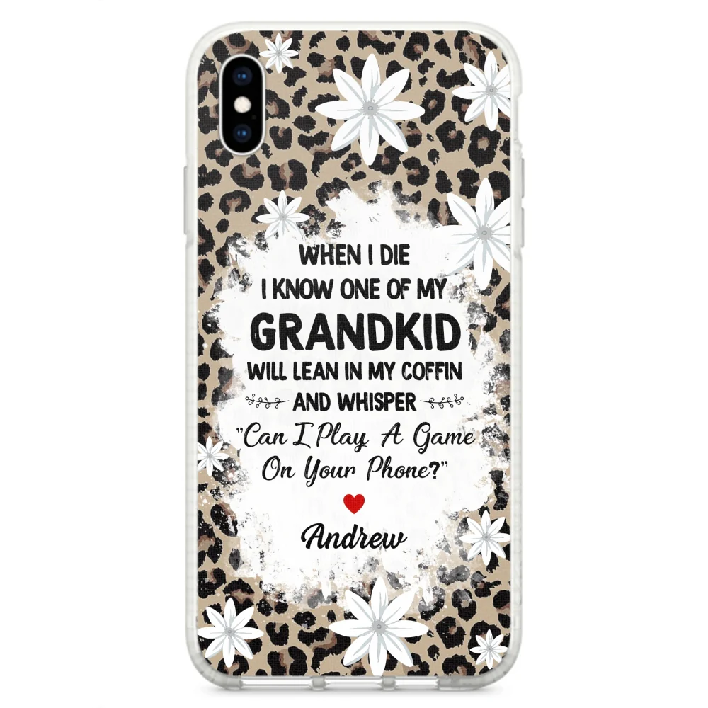 My Grandkids Will Whisper - Personalized Custom Phone Case - Image 24