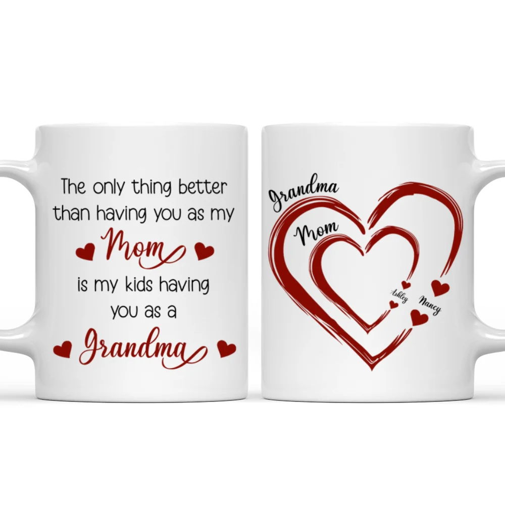 My Grandma - Personalized Custom Coffee Mug - Image 7