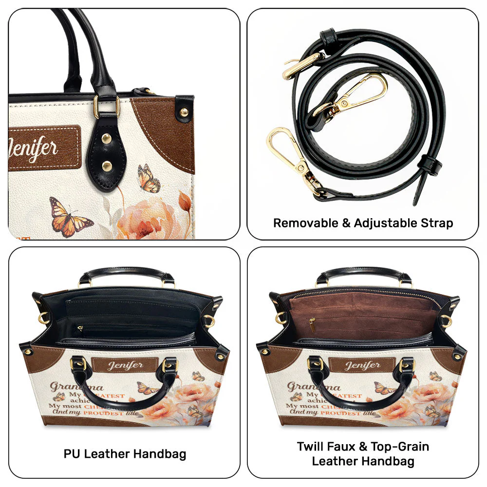 My Greatest Achievement - Personalized Custom Leather Bag - Image 5