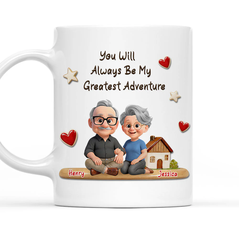 My Greatest Adventure - Personalized Custom 3D Effect Mug
