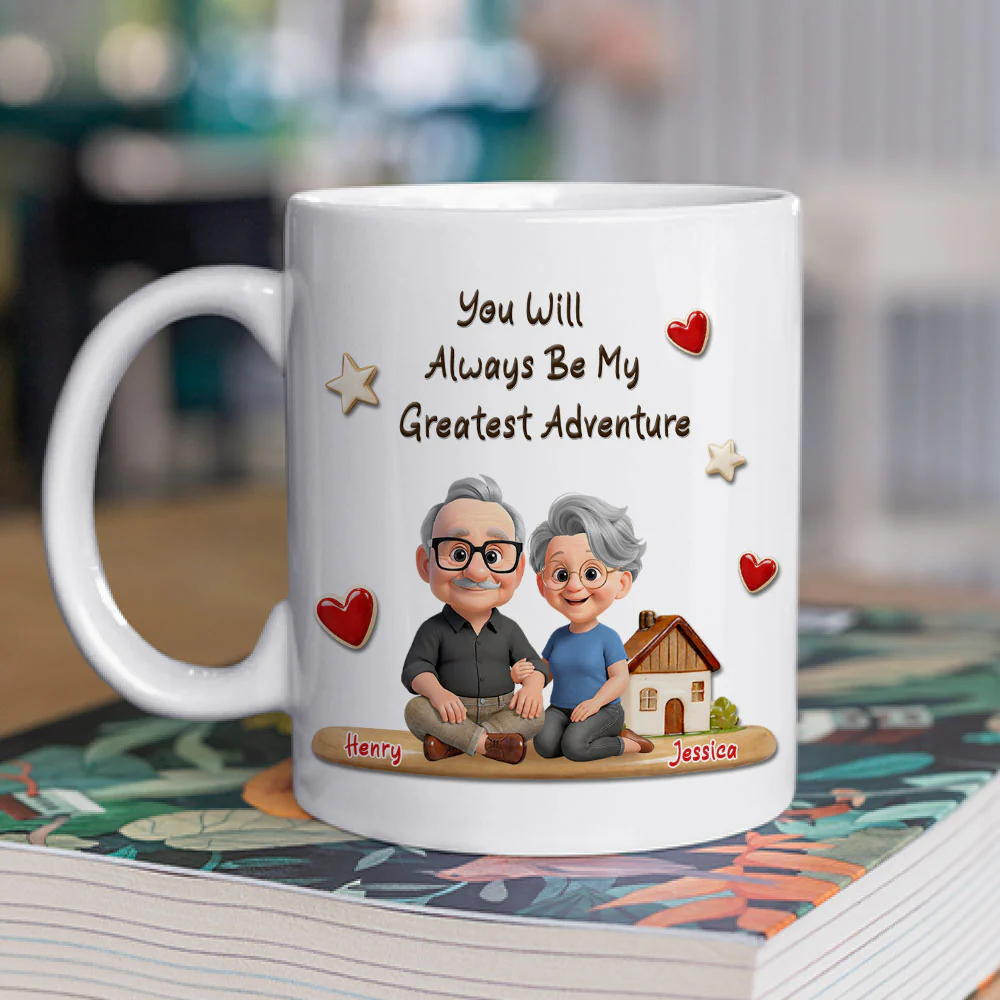 My Greatest Adventure - Personalized Custom 3D Effect Mug - Image 2