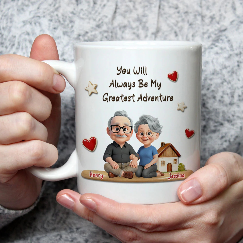 My Greatest Adventure - Personalized Custom 3D Effect Mug - Image 3