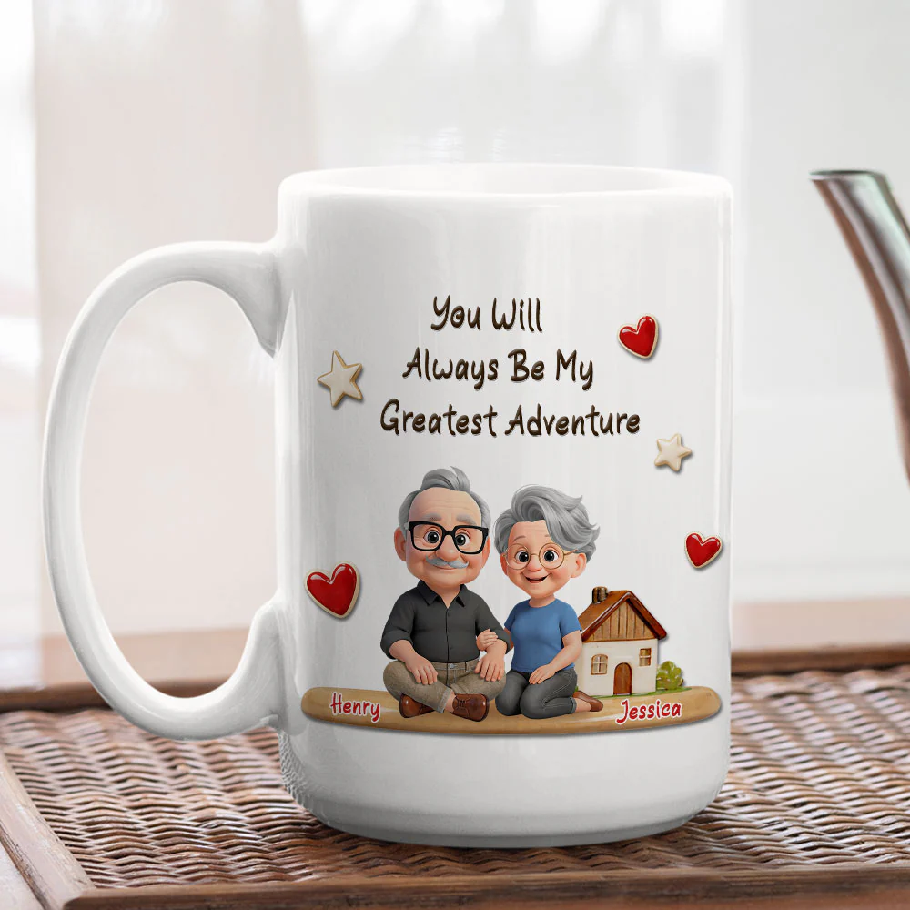 My Greatest Adventure - Personalized Custom 3D Effect Mug - Image 5