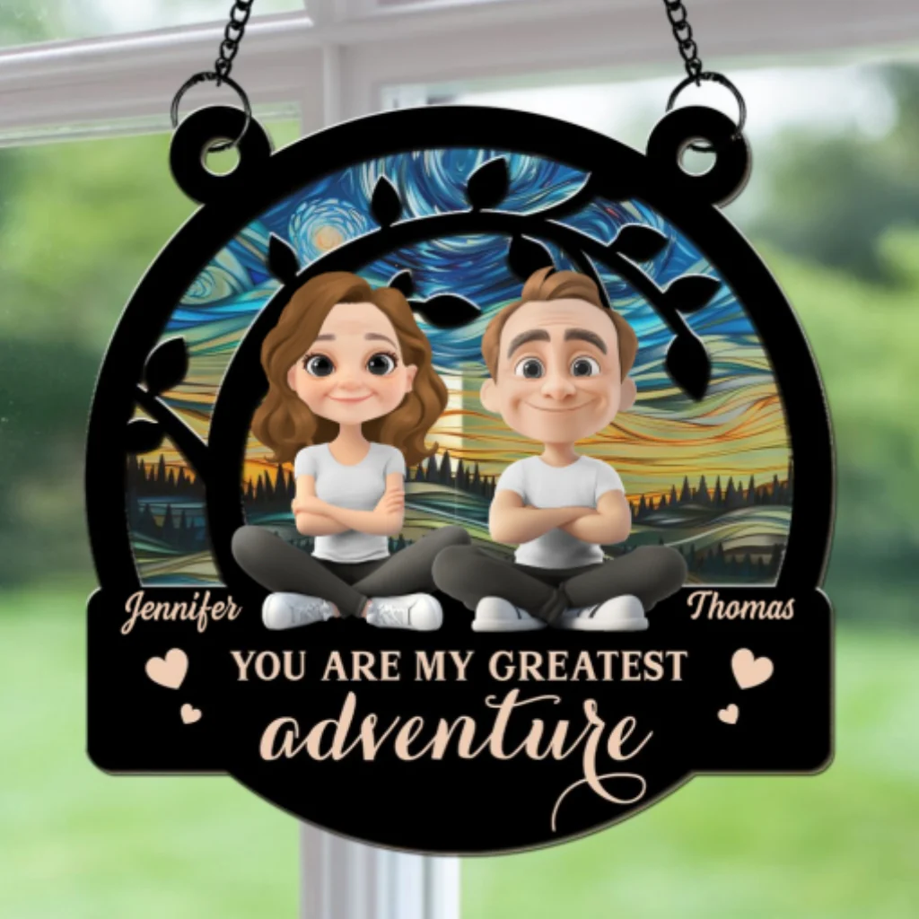 My Greatest Adventure - Personalized Custom Suncatcher - Image 6
