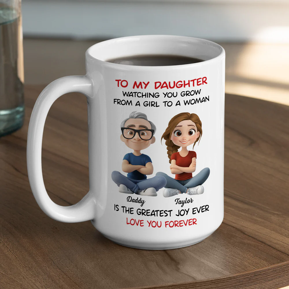 My Greatest Joy - Personalized Custom Coffee Mug - Image 4
