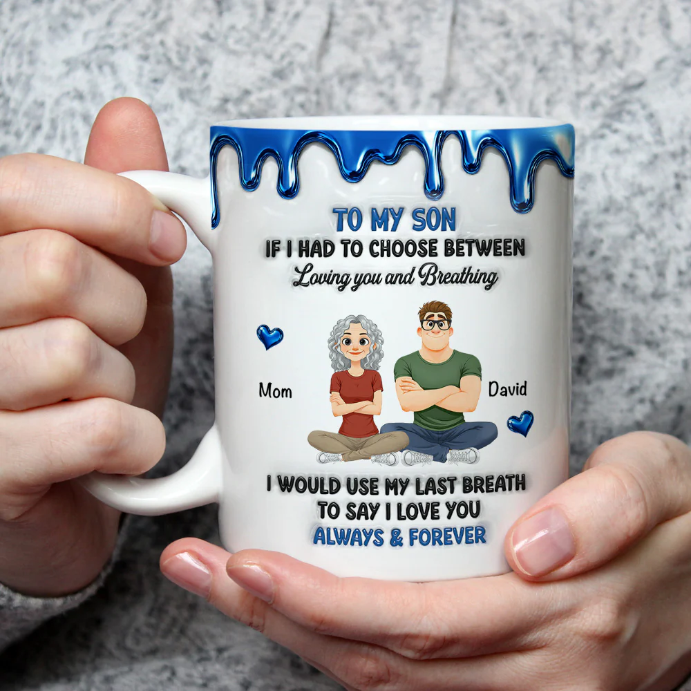 My Greatest Love - Personalized Custom 3D Inflated Effect Mug - Image 3