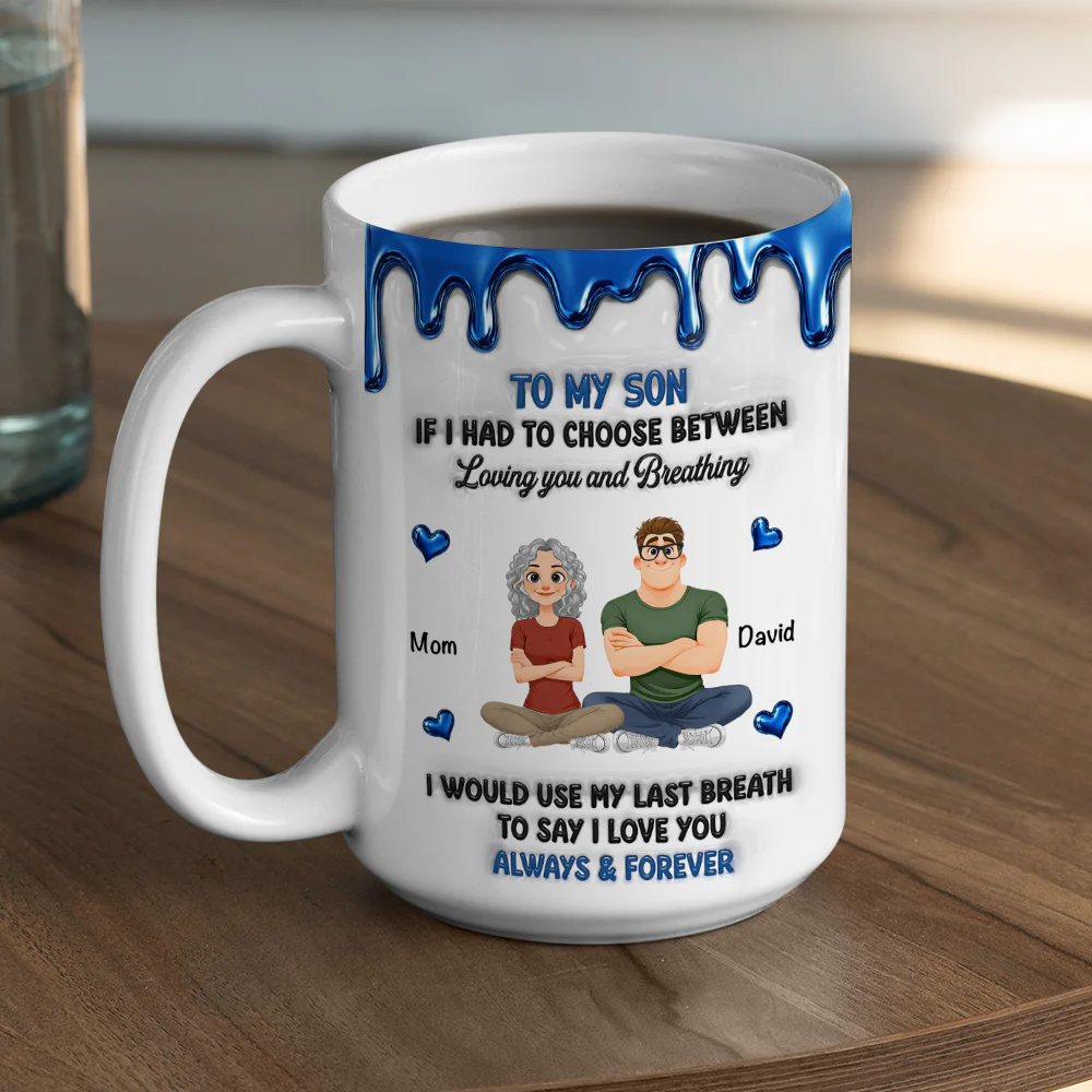 My Greatest Love - Personalized Custom 3D Inflated Effect Mug - Image 6