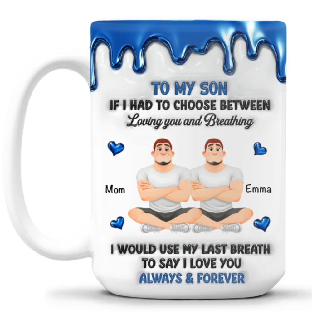 My Greatest Love - Personalized Custom 3D Inflated Effect Mug - Image 9