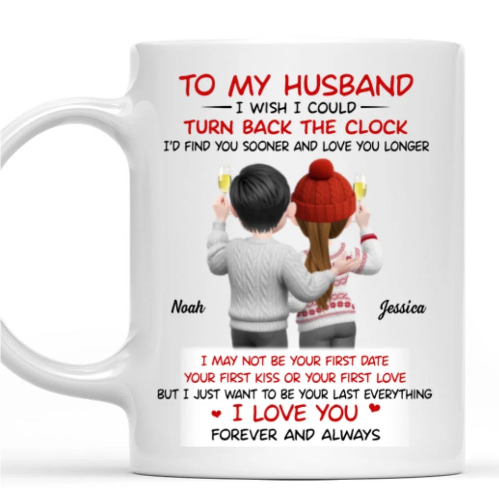 My Heart Belongs To You - Personalized Custom Coffee Mug - Image 6