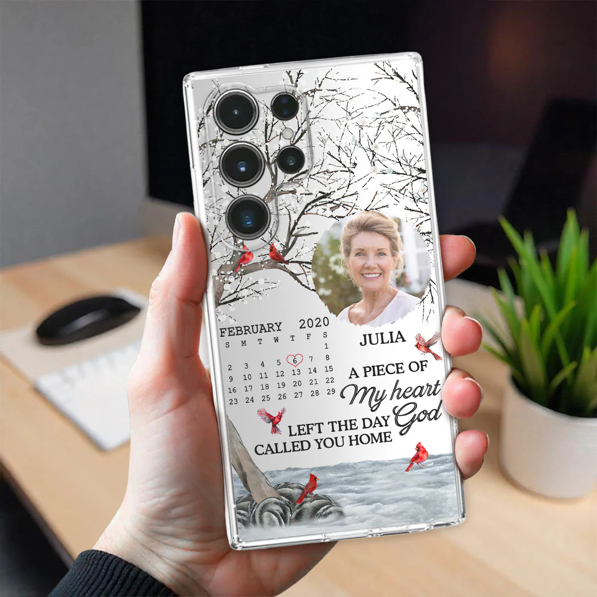 My Heart Changed Forever - Personalized Custom Phone Case - Image 4