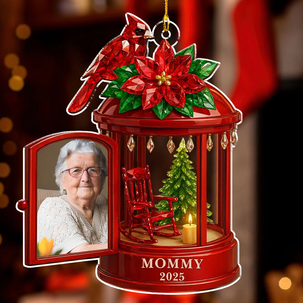 My Heart For You - Personalized Custom Acrylic Ornament - Image 2