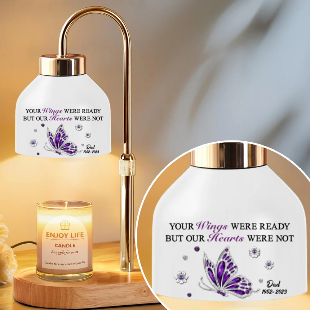 My Heart For You - Personalized Custom Candle Warmer Lamp - Image 8