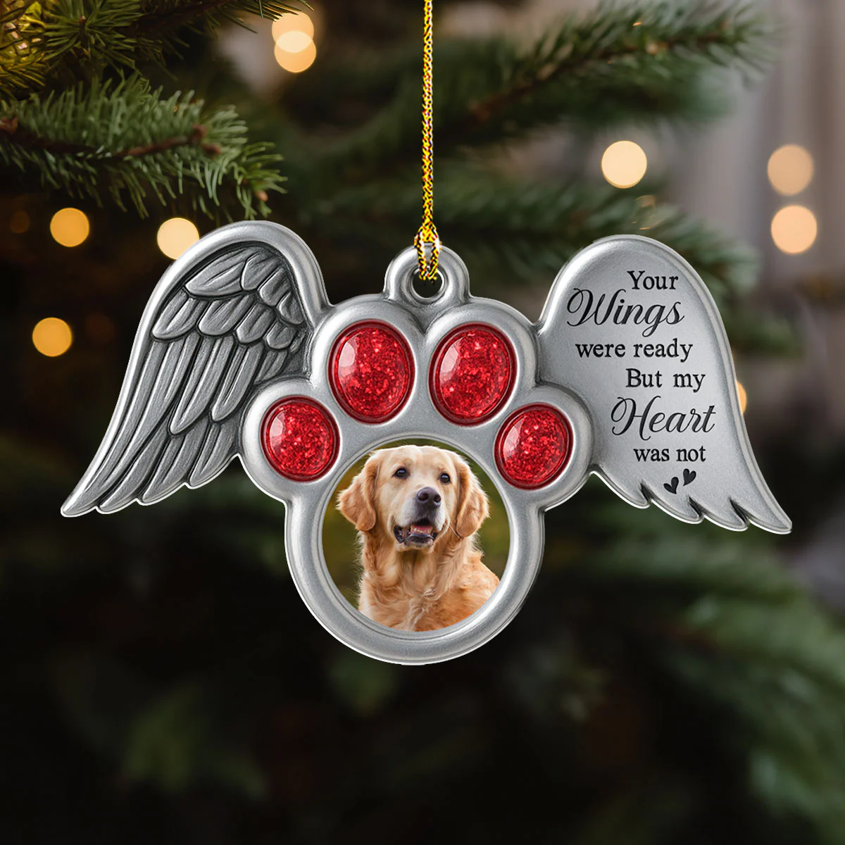 My Heart Were Not - Personalized Custom Acrylic Ornament