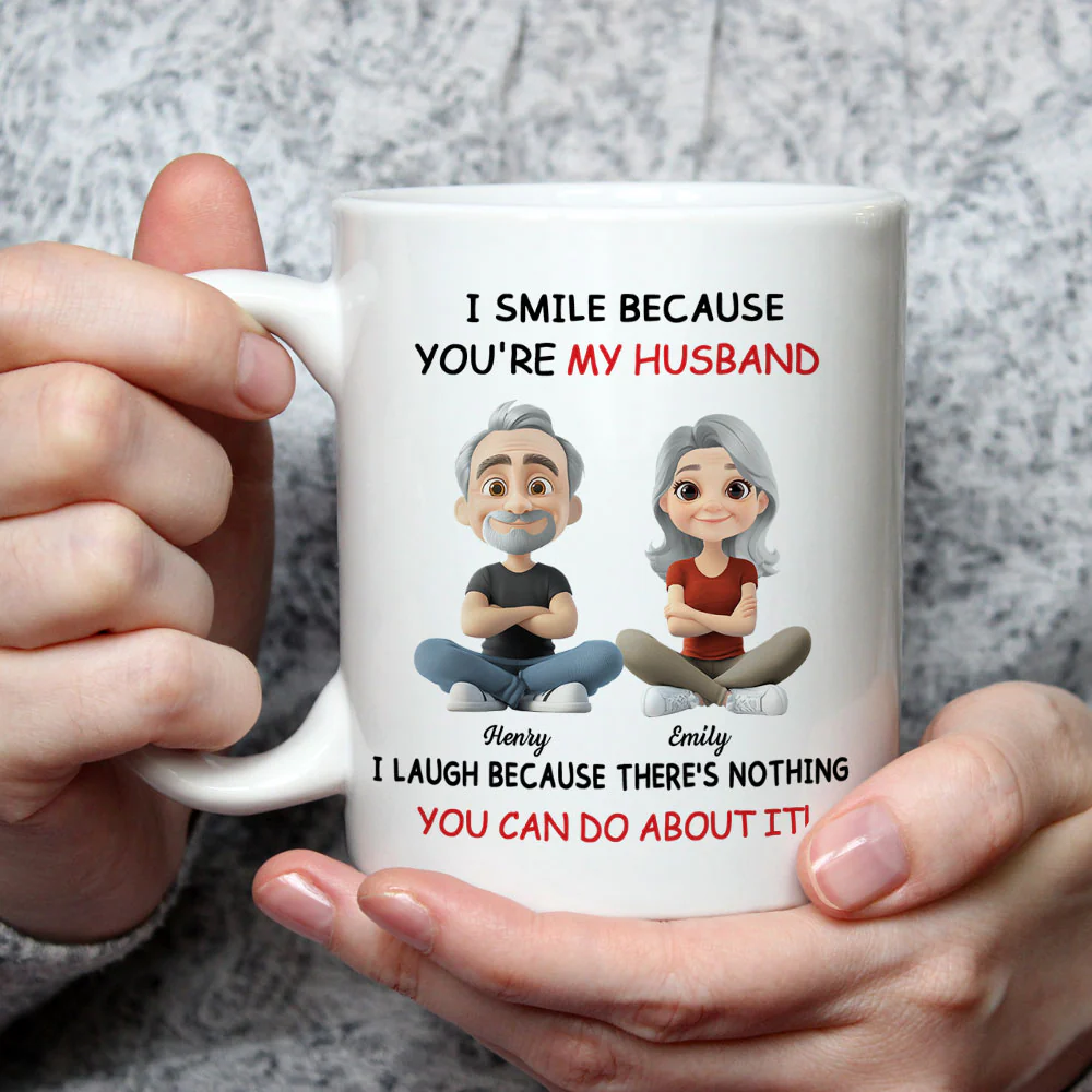 My Hubby - Personalized Custom Coffee Mug - Image 2