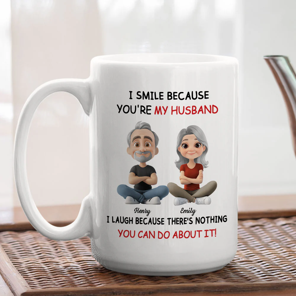 My Hubby - Personalized Custom Coffee Mug - Image 3