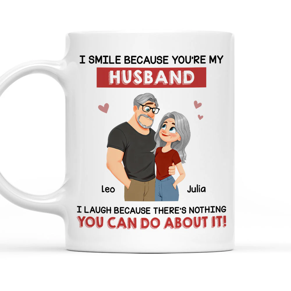 My Husband - Personalized Custom Coffee Mug