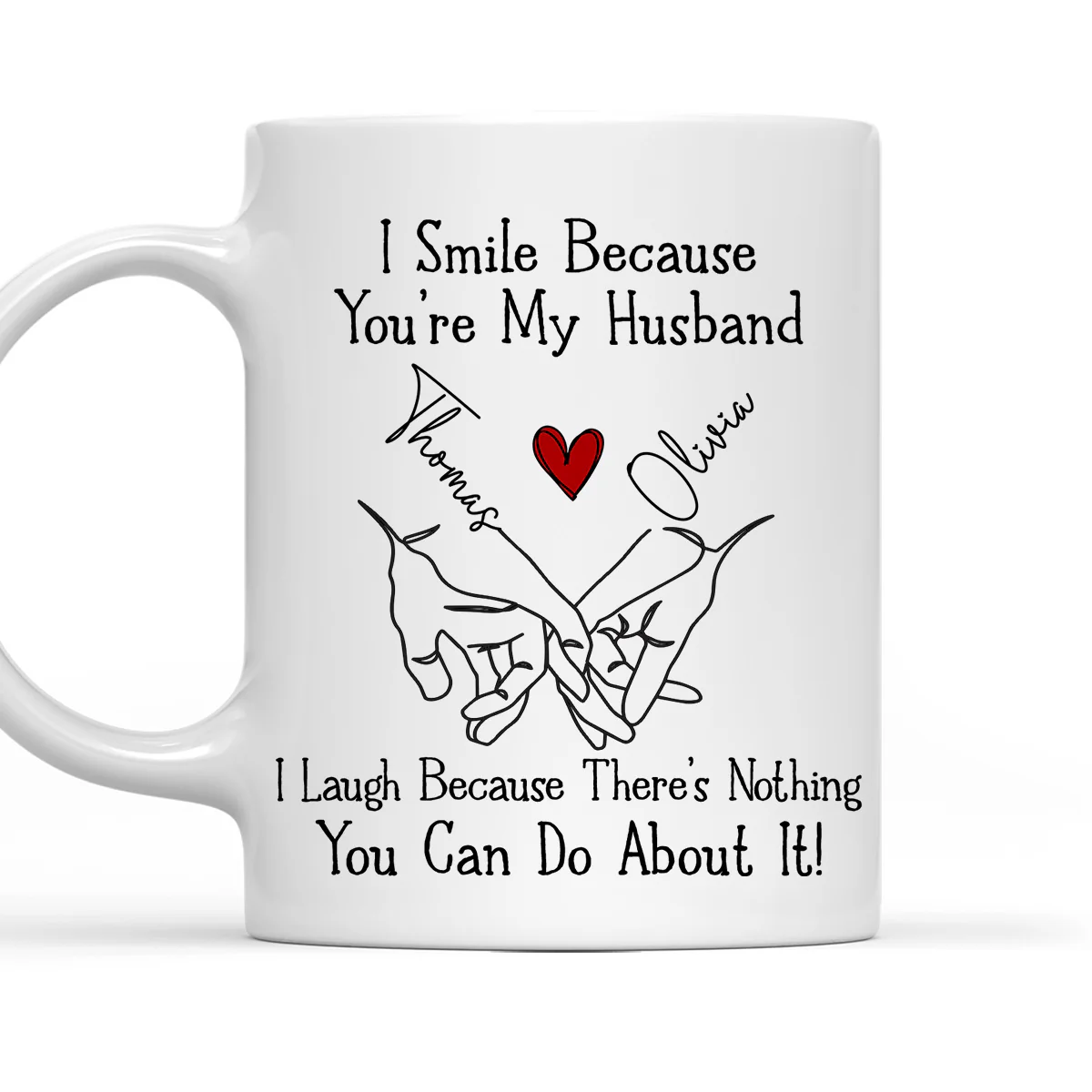 My Husband - Personalized Custom Coffee Mug