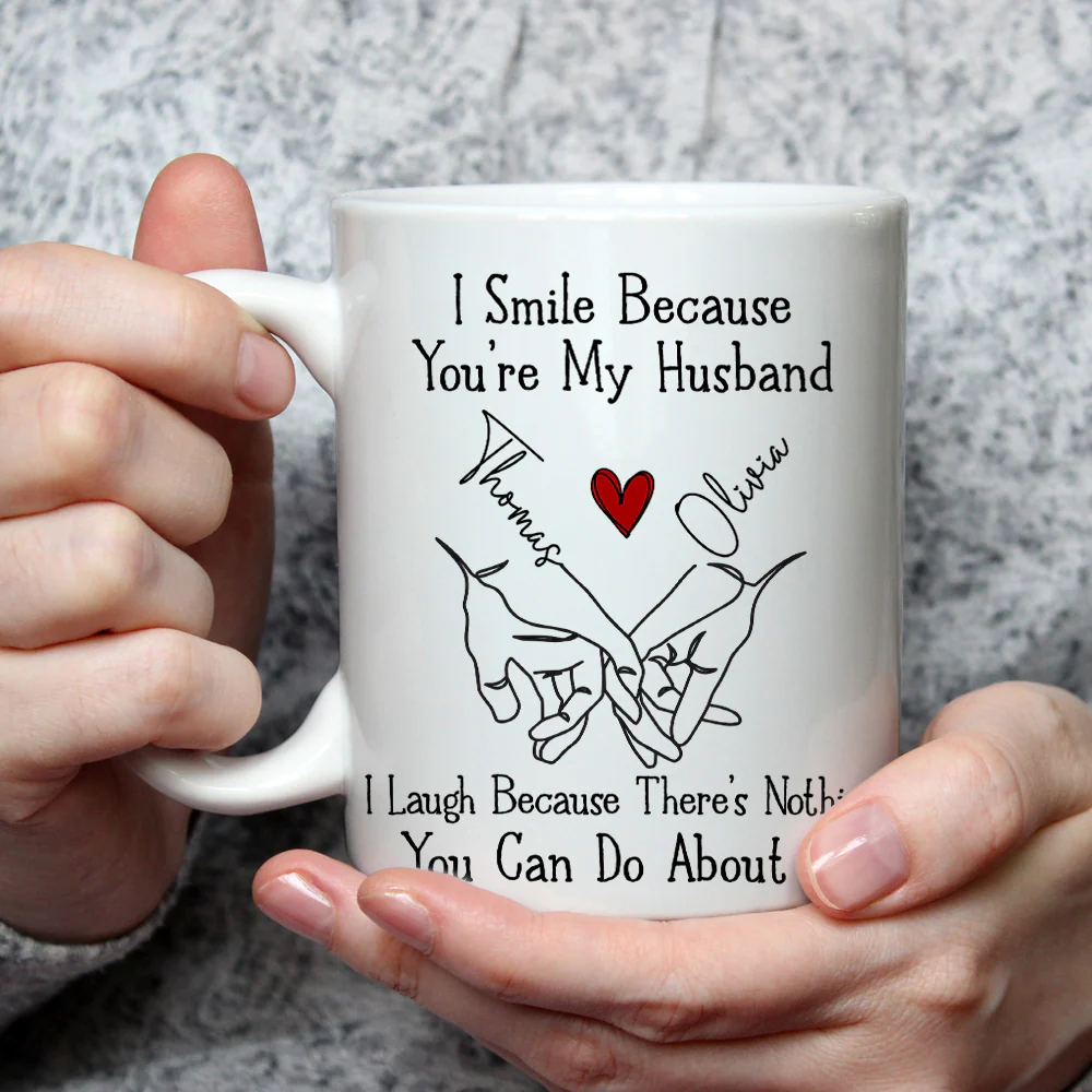 My Husband - Personalized Custom Coffee Mug - Image 3