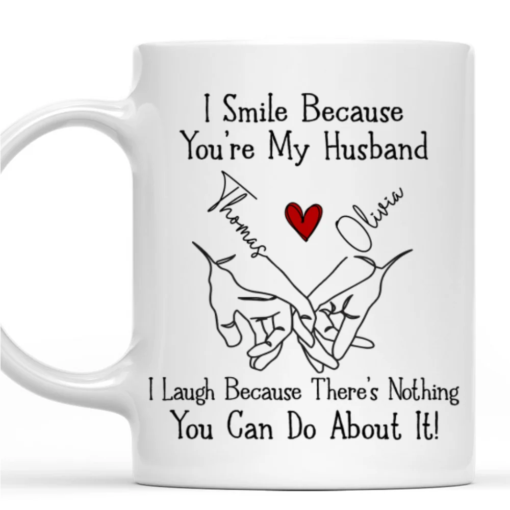 My Husband - Personalized Custom Coffee Mug - Image 7