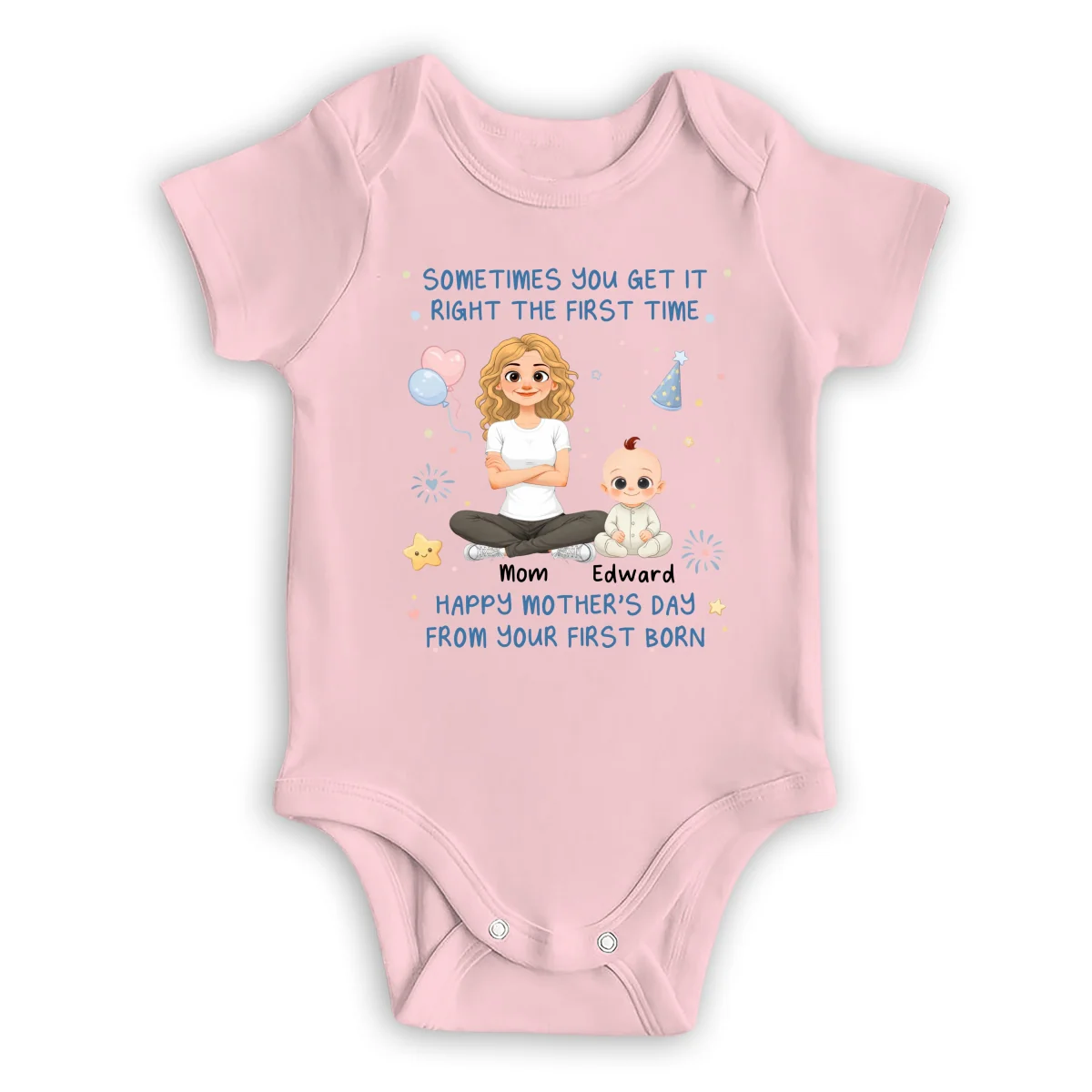 My Kid - Personalized Custom Baby Onesie - Image 10