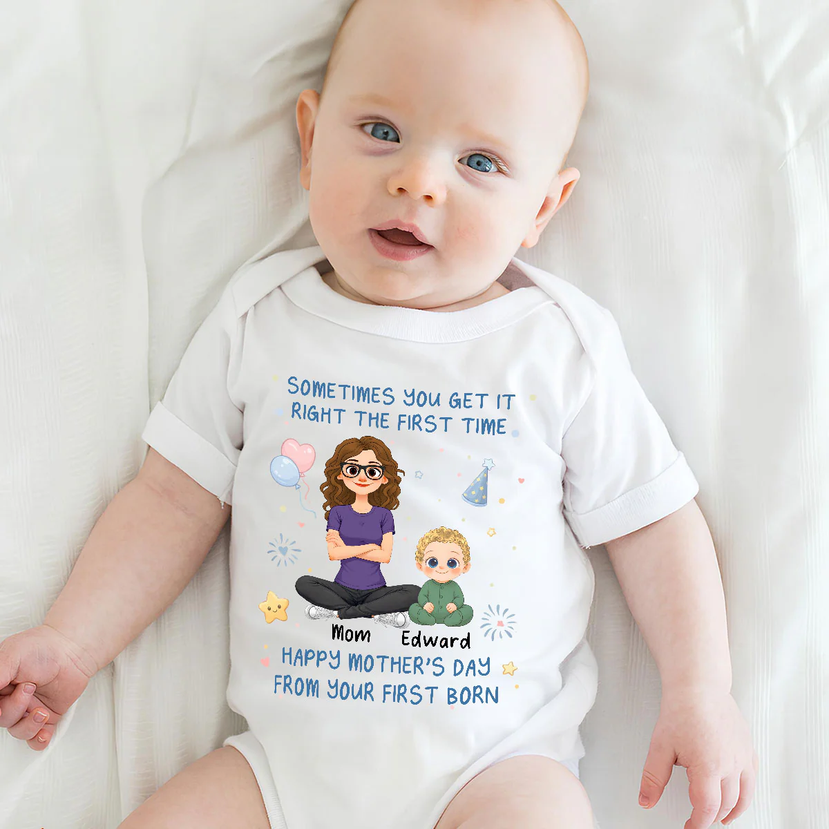 My Kid - Personalized Custom Baby Onesie - Image 6