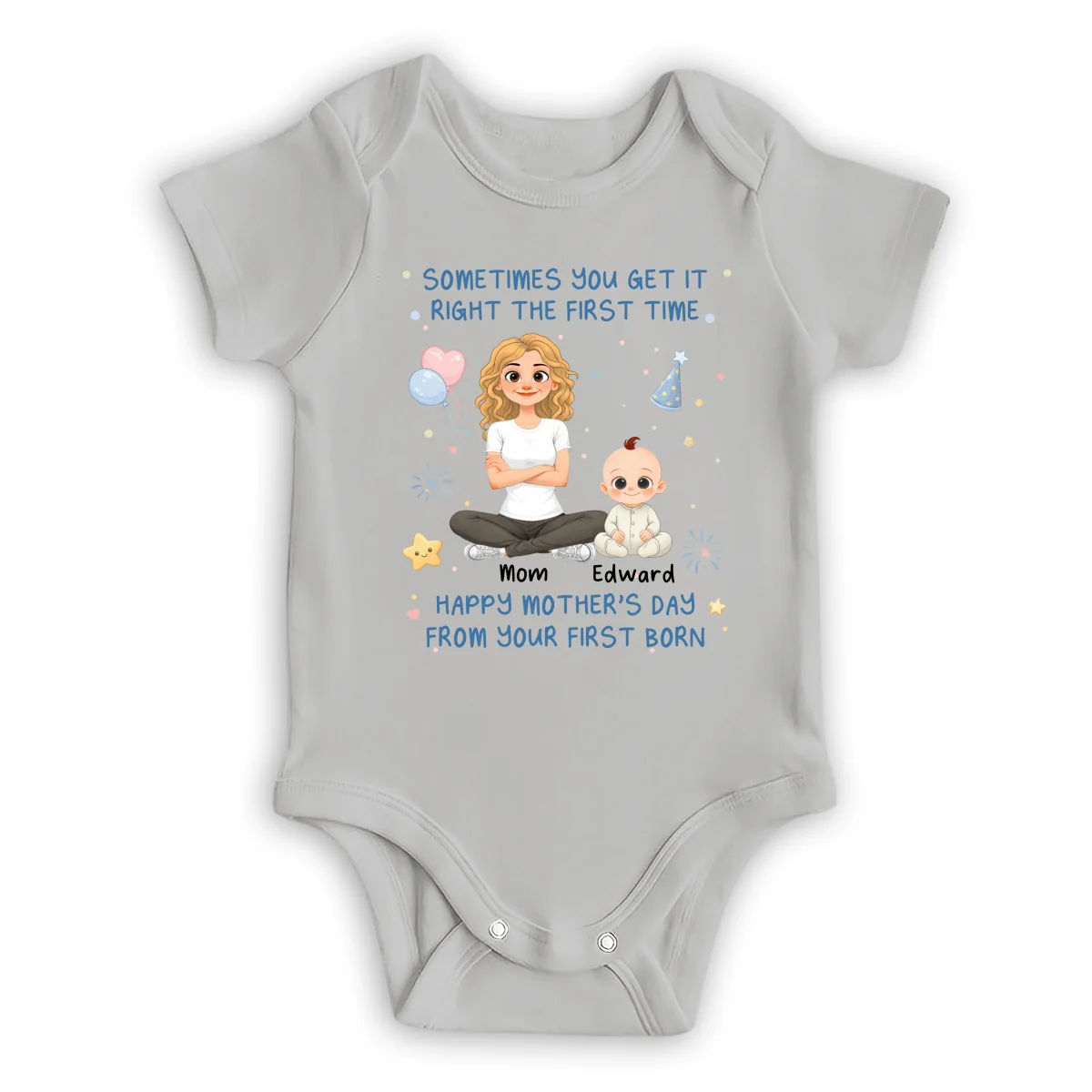 My Kid - Personalized Custom Baby Onesie - Image 8