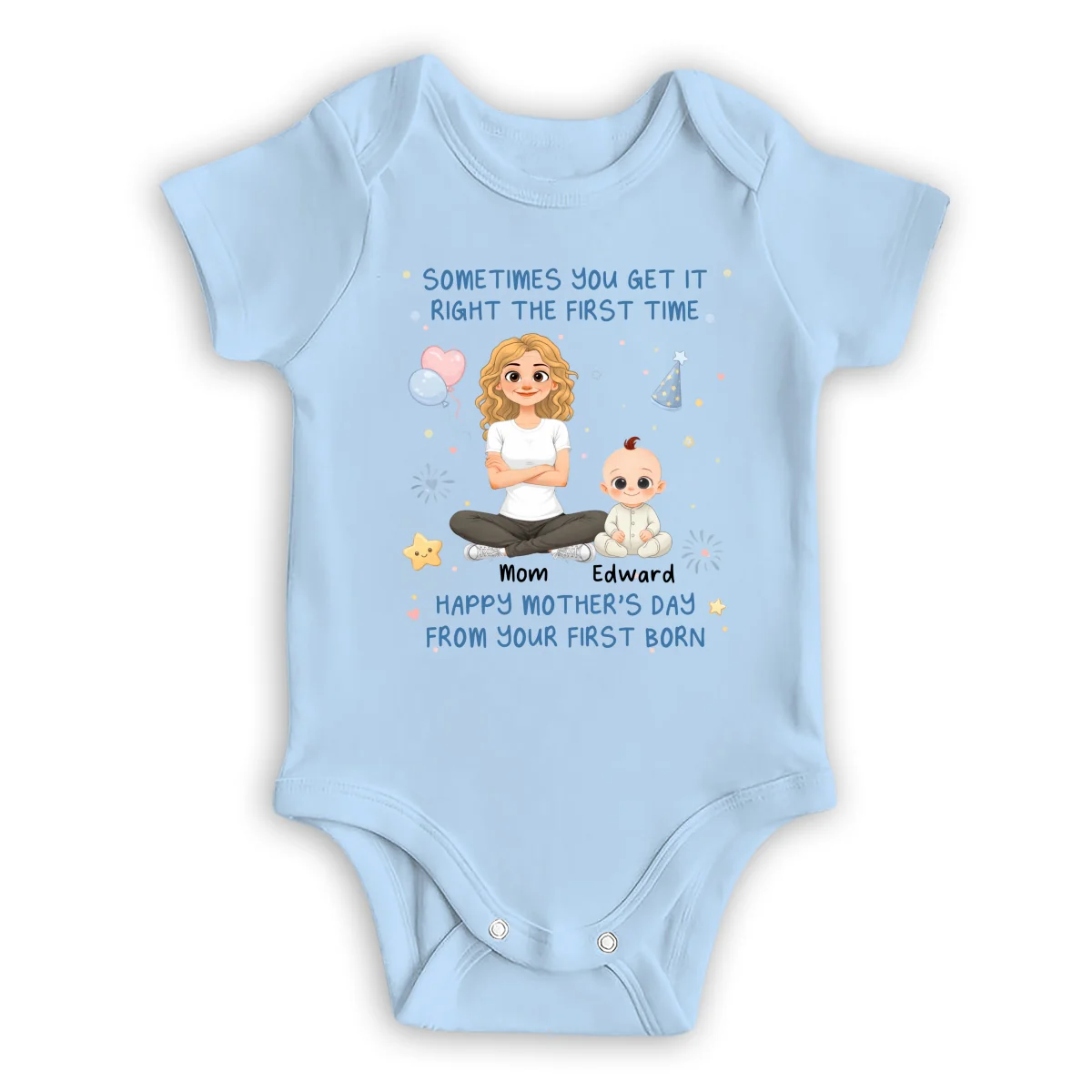 My Kid - Personalized Custom Baby Onesie - Image 9