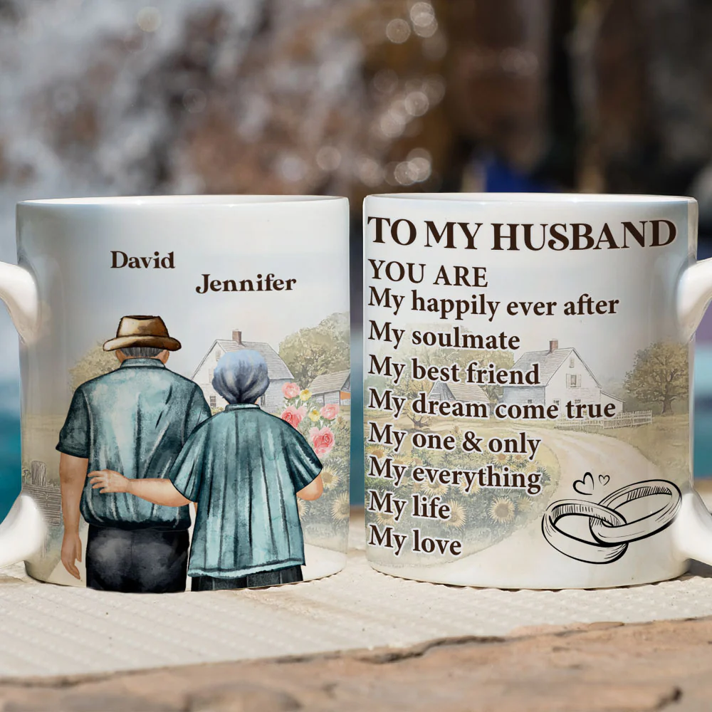 My Life And My Love - Personalized Custom Coffee Mug - Image 2
