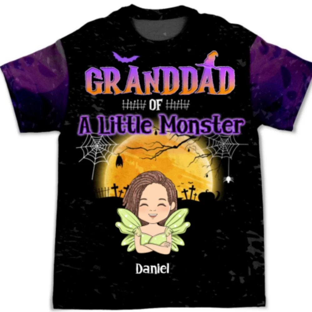 My Little Monsters - Personalized Custom All-over-print T-shirt - Image 6