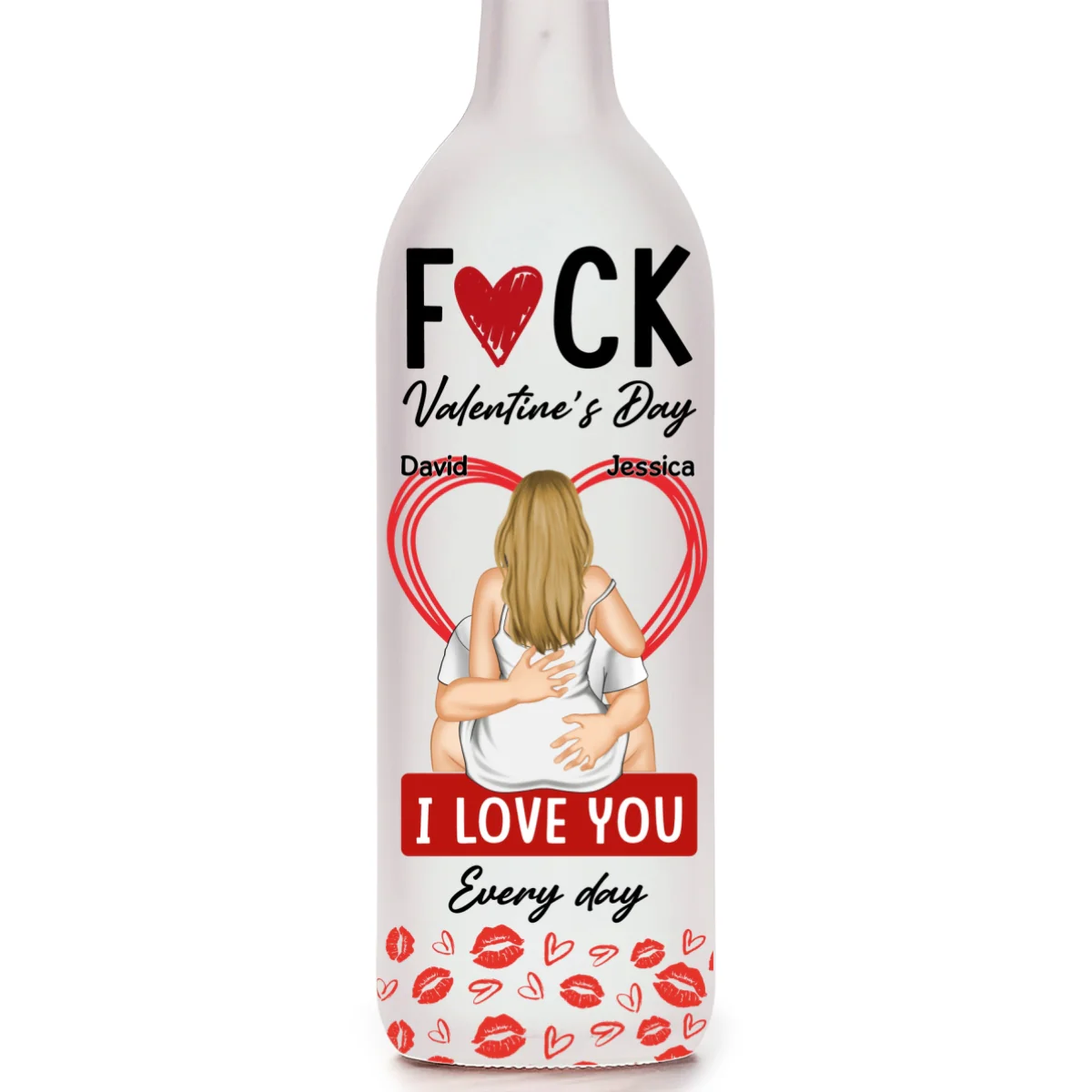 My Love Every Single Day - Personalized Custom Bottle Lamp - Image 7