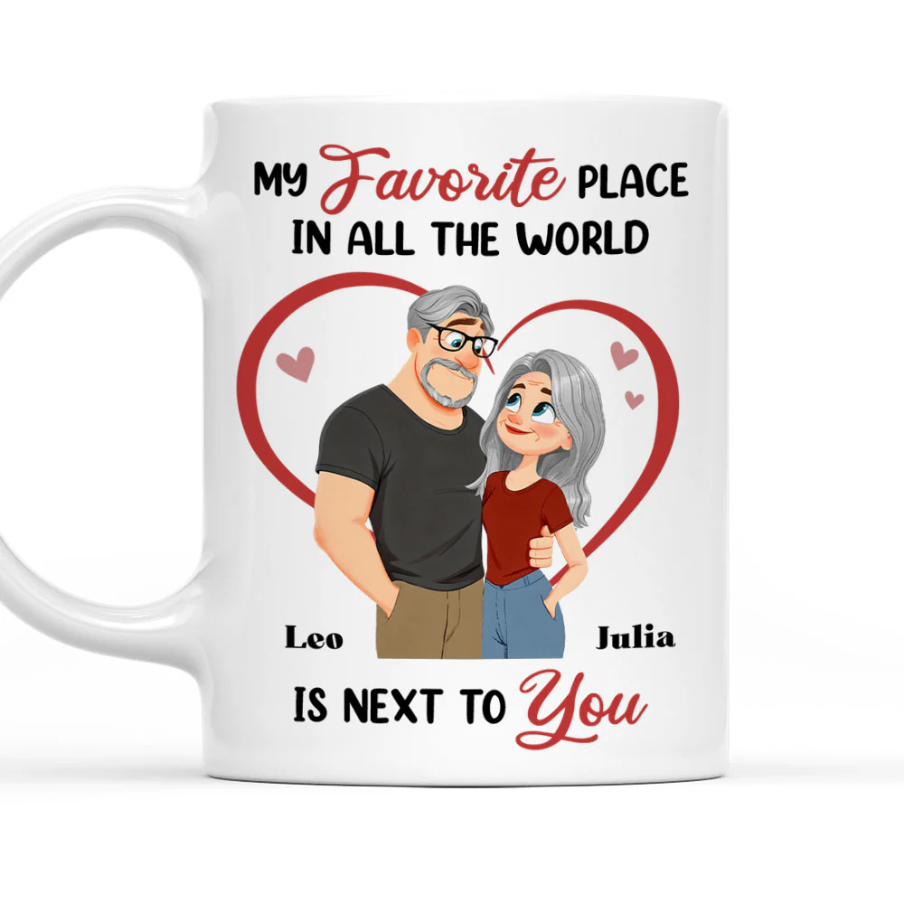 My Love For You - Personalized Custom Coffee Mug