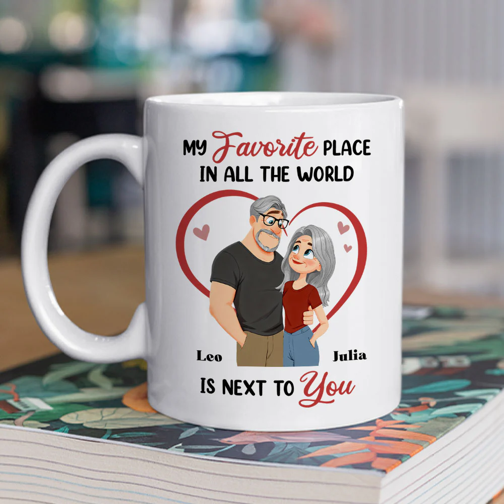 My Love For You - Personalized Custom Coffee Mug - Image 2