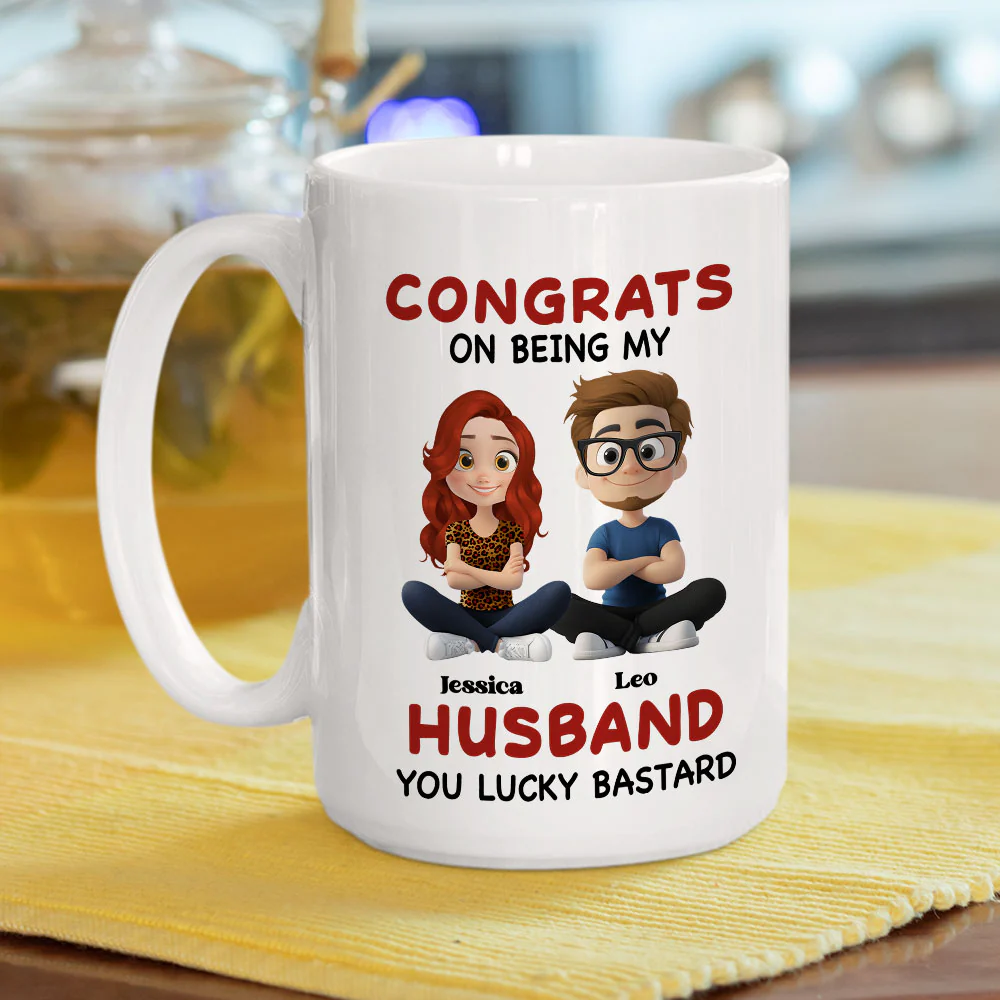 My Love For You - Personalized Custom Coffee Mug - Image 4