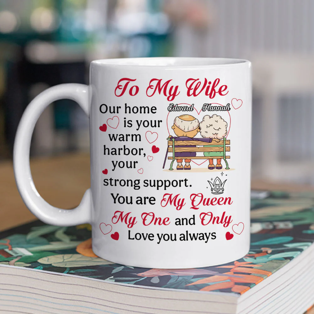 My Love - Personalized Custom Coffee Mug - Image 3