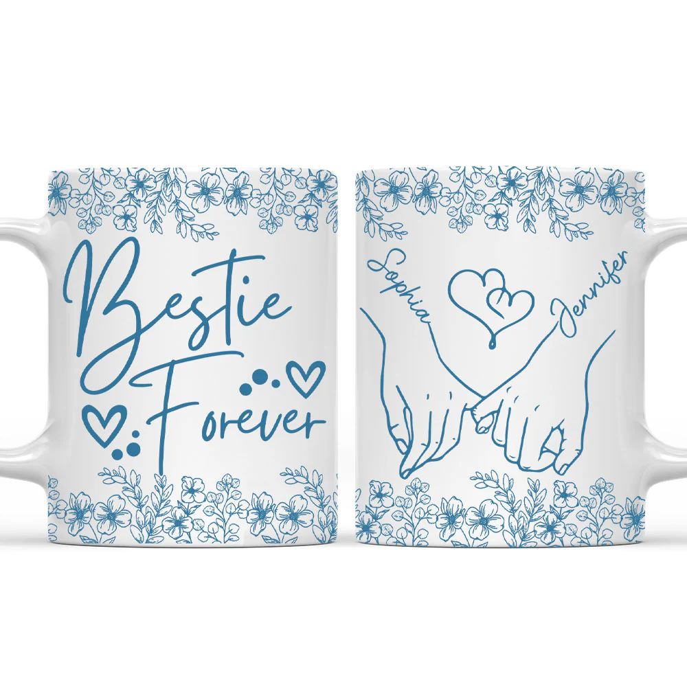 My Lovely Bestie - Personalized Custom Coffee Mug
