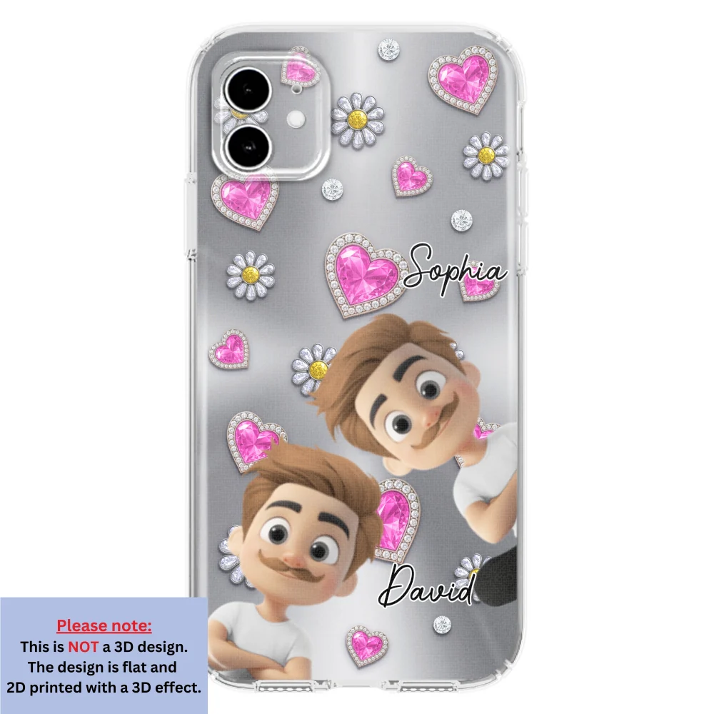 My Lovely Grandkids - Personalized Custom 3D Effect Phone Case - Image 10