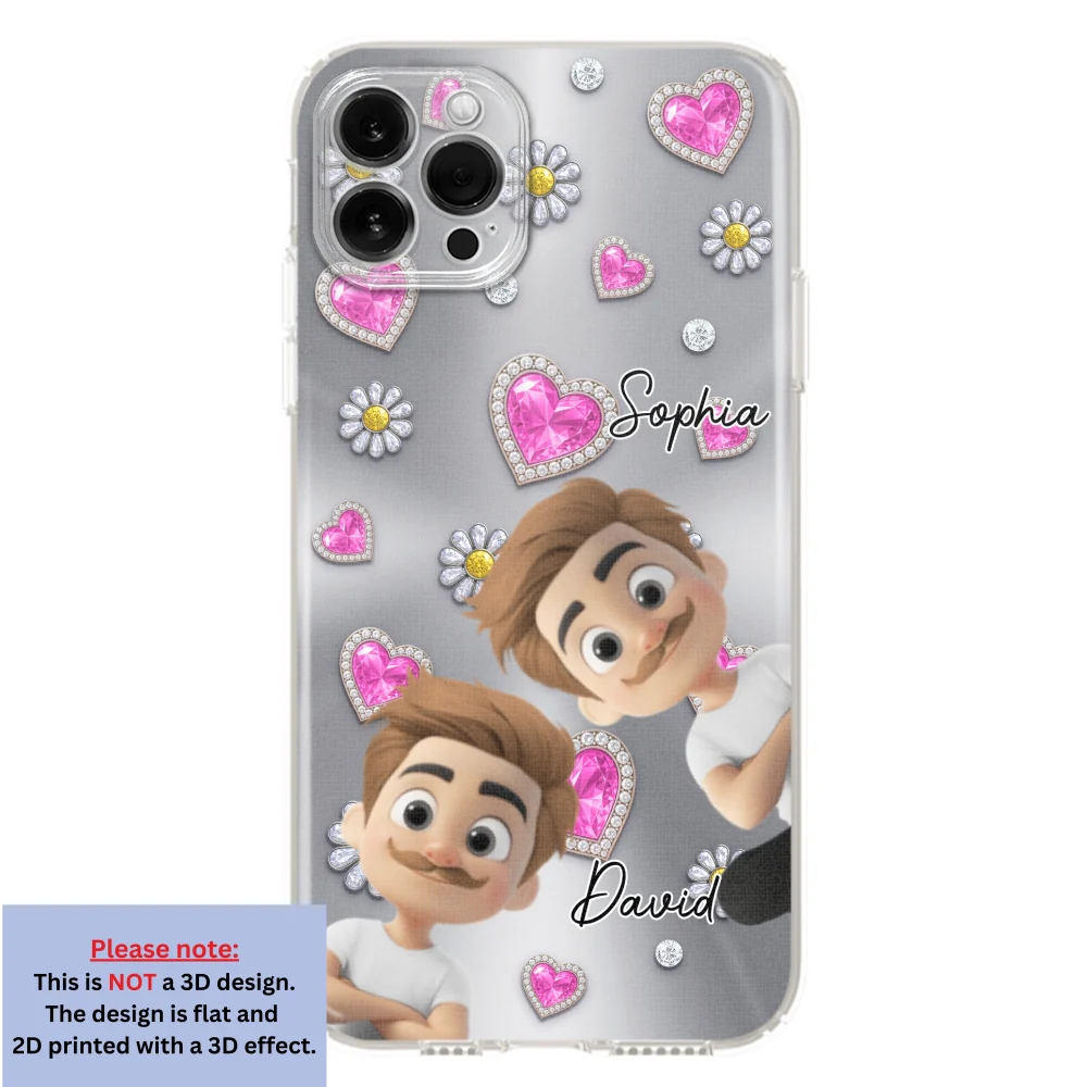 My Lovely Grandkids - Personalized Custom 3D Effect Phone Case - Image 12