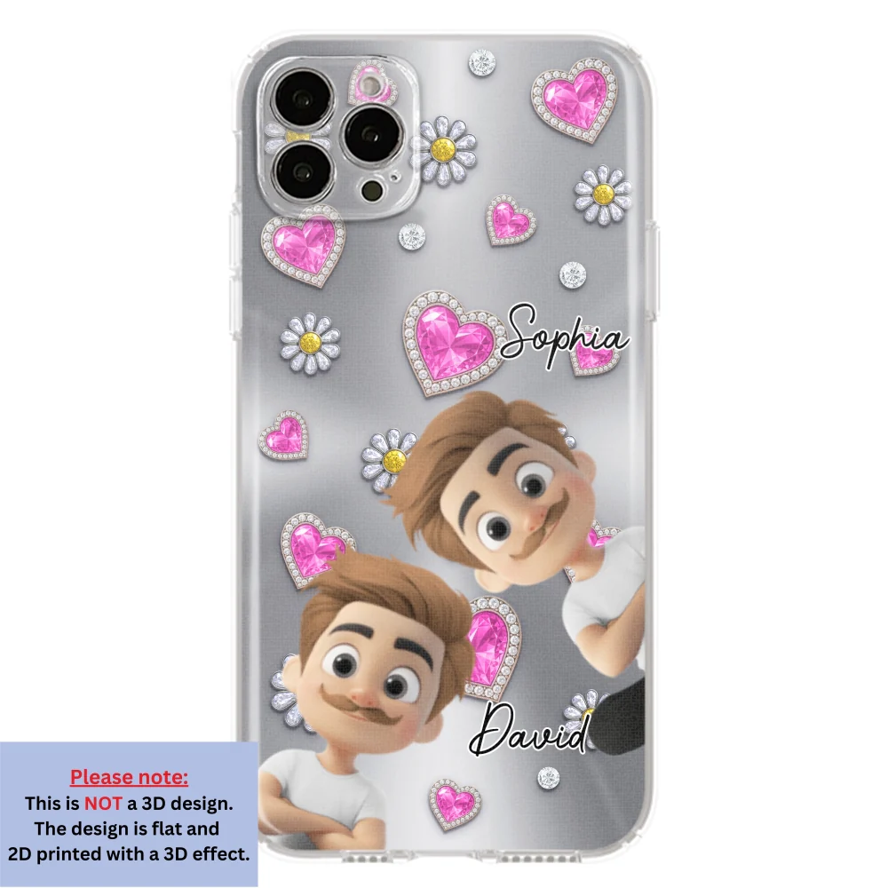 My Lovely Grandkids - Personalized Custom 3D Effect Phone Case - Image 15